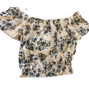 Walter Baker Off Shoulder Floral Top